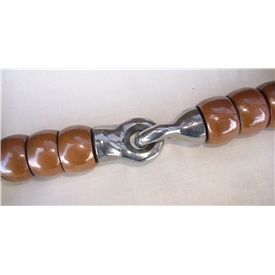 Abbey Riding Bitz Loose Ring Copper Cherry Roller Snaffle